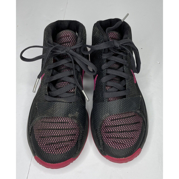 nike KD Trey 5 III kid 4.5 or wom 6.5 eu 36.5 black pink basketball shoe hi top - Picture 5 of 15